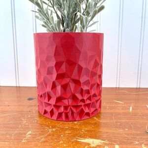 Voronoi Indoor Planter with Screw on Drip Tray, Houseplants